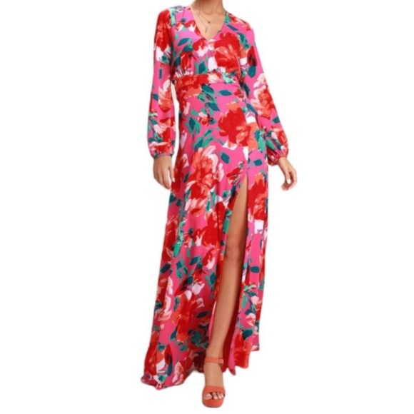 Floral Maxi Dress - Picture 12 of 12